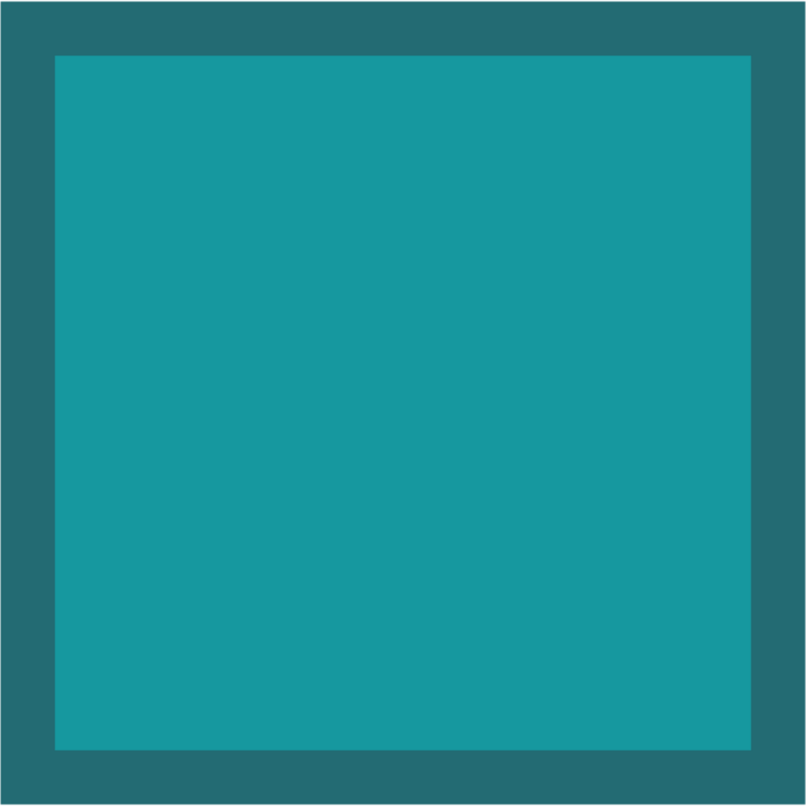 Teal Square Element